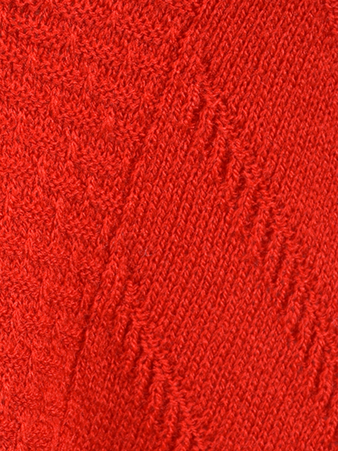 American Eye Women Self Design Red Shrug